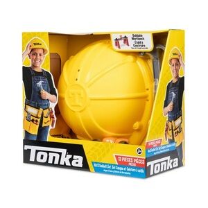 Tonka Yellow Construction  
13 Piece Hat & Toolbelt Set